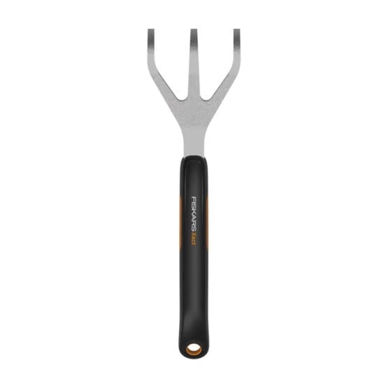 Fiskars Xact Black rokas kultivators, nerūsējošais