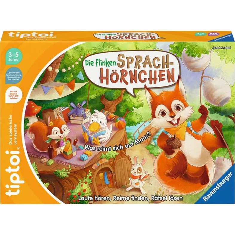 Tiptoi Die flinken Language Squirrels, Galda