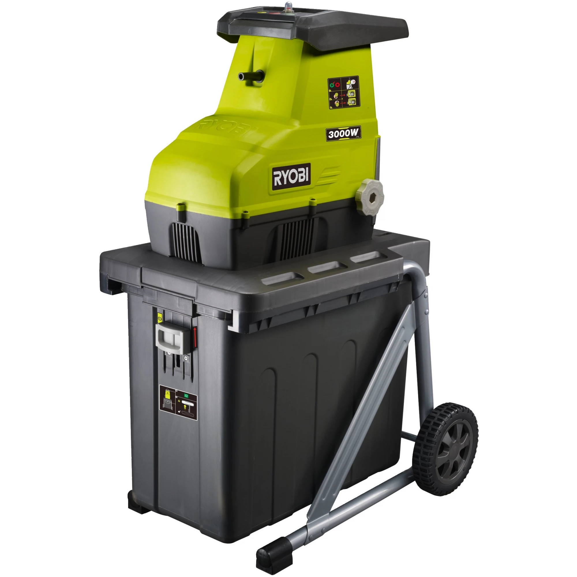 Ryobi RSH3045U dārza smalcinātājs, elektrisks, 3000