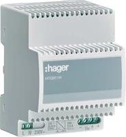 Hager HTG911H barošanas bloks 24VDC 2