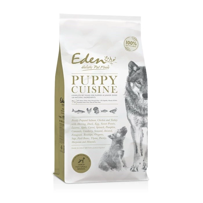 Sausā suņu barība Eden Puppy Cuisine