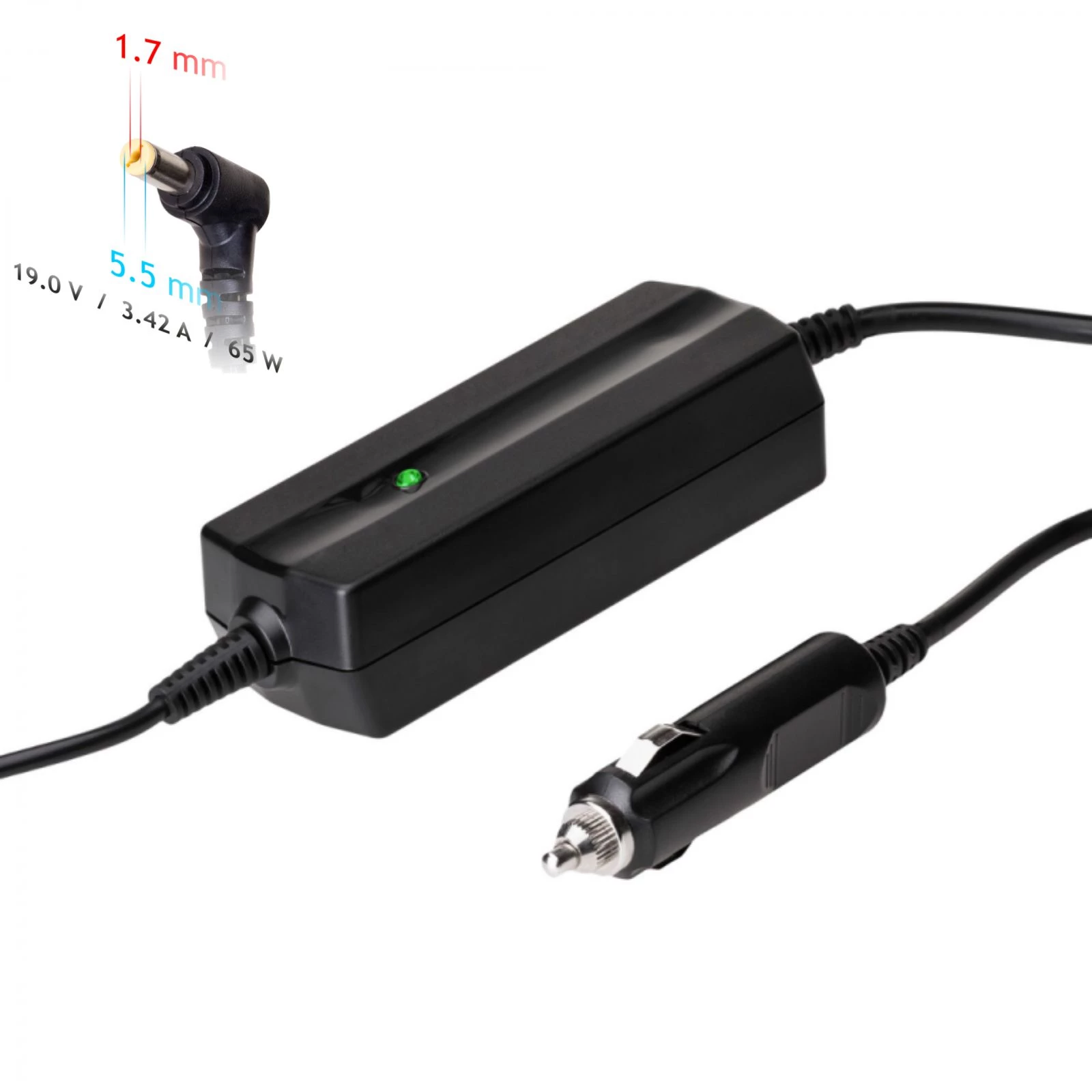 Akyga AK-ND-34 auto barošanas adapteris Acer