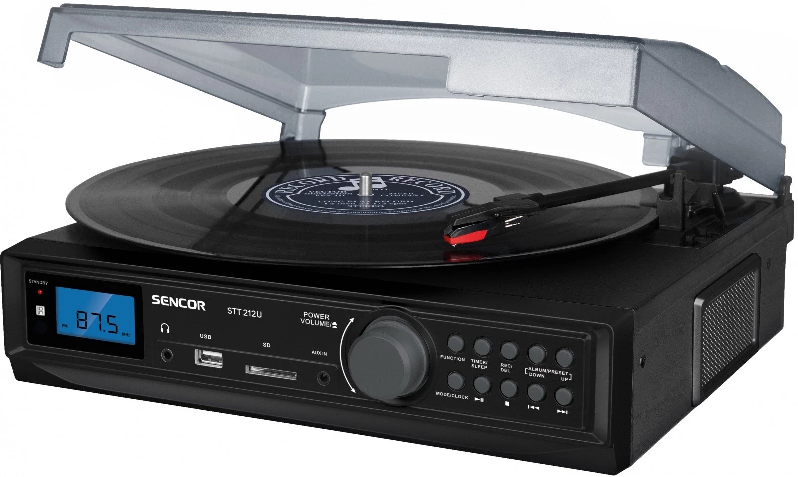 Gramophone STT 212U uztvērējs FM, USB/SD