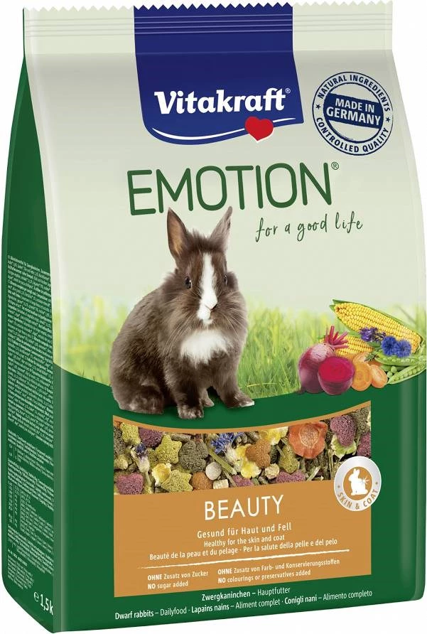 Sausā barība Vitakraft Emotion Beauty trušiem