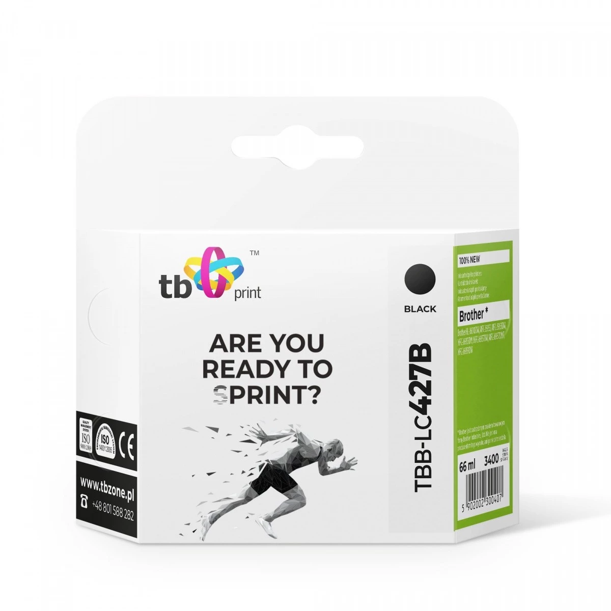 Tinte Brother MFC-J5955DW TBB-LC427B 100% jauna