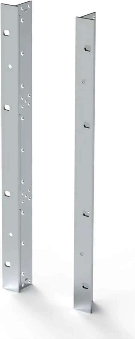 SCHROFF 19BRACKET 9U W.HANDLE 2PCS