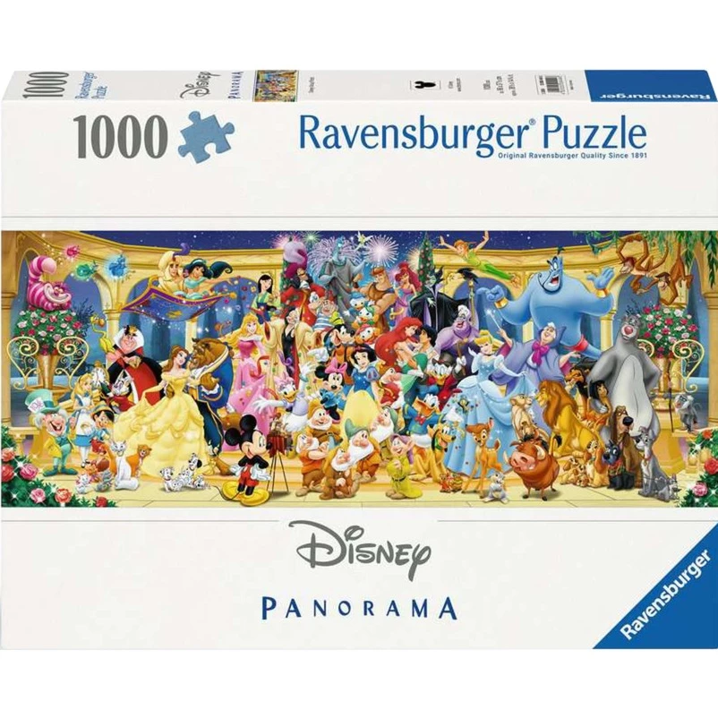 Puzle Panorāma - Disney Gruppenfoto (1000