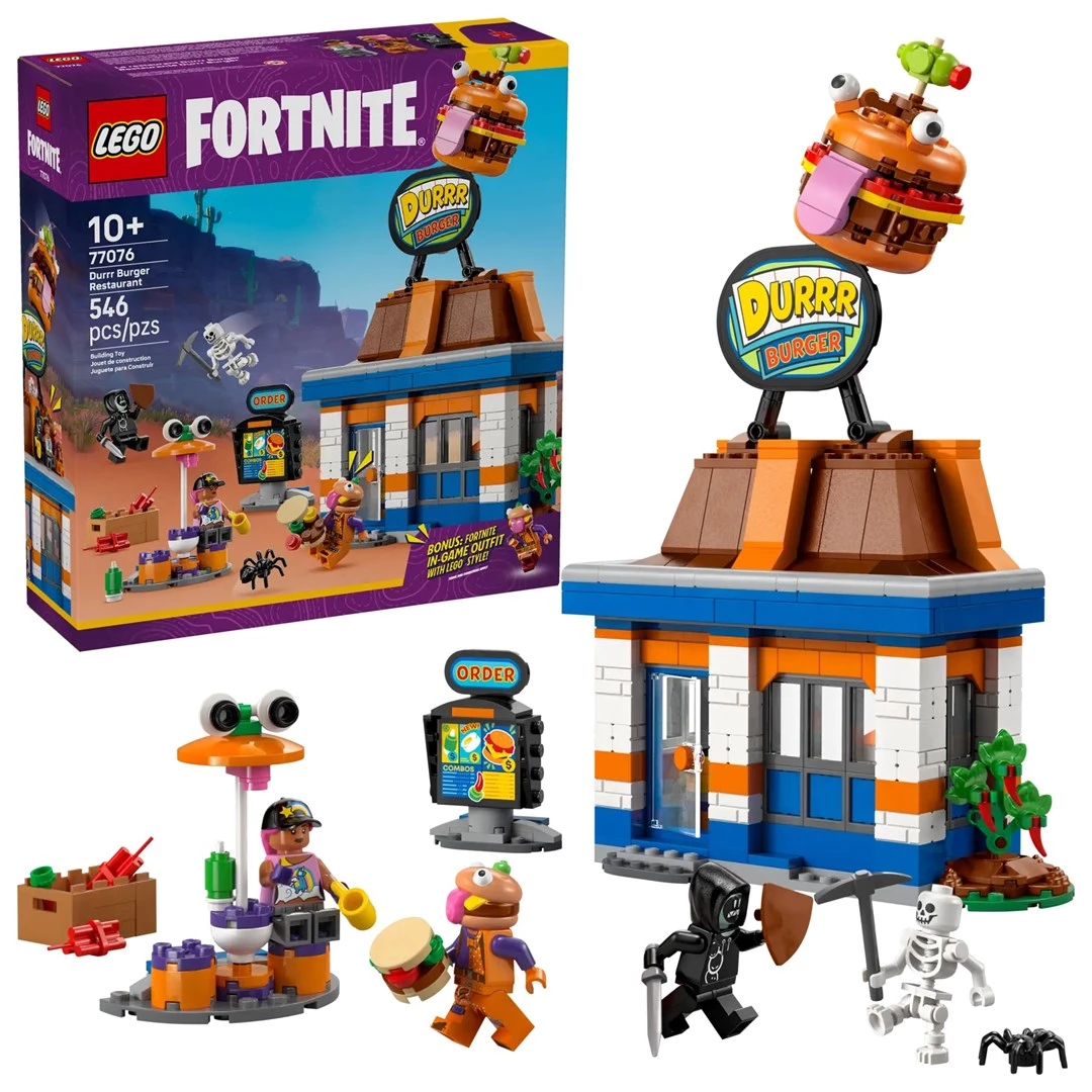 LEGO FORTNITE 77076 Durrr Burger Restorāna