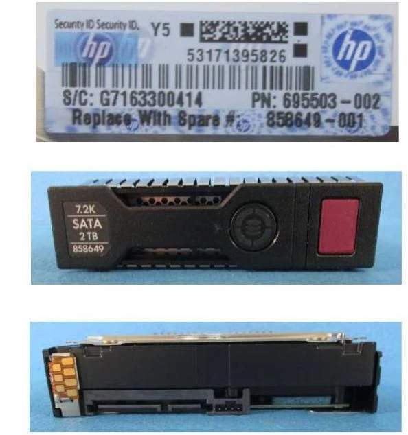 SPS-DRV HDD 2TB 6G 7.2K