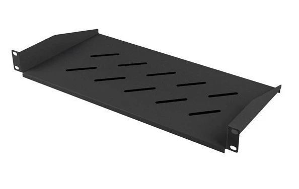Rack plaukts Lanberg AK-1014-B Melns Metāls