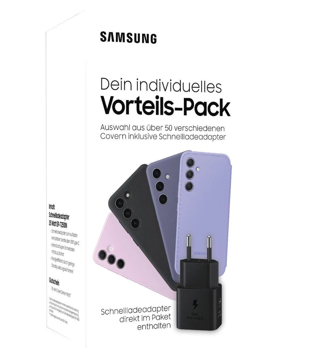 Samsung Universal Starterkit T2510N Melns –