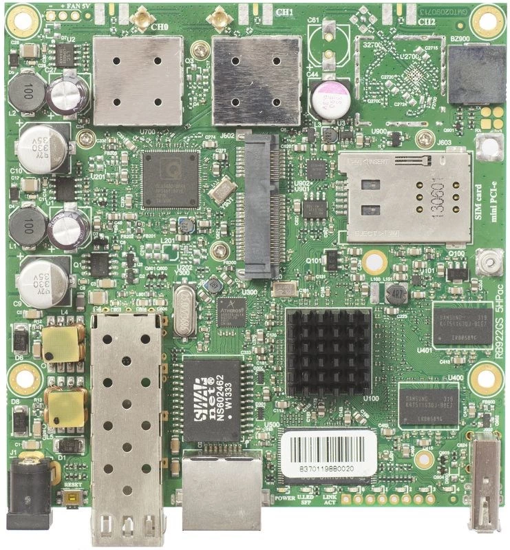 MikroTik RB922UAGS-5HPacD maršrutētājs ar 802.11ac