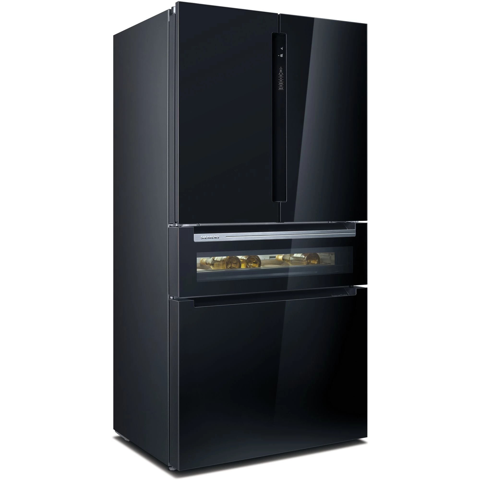 Siemens KF96RSBEA sānu-sānu ledusskapis Brīvi stāvošs