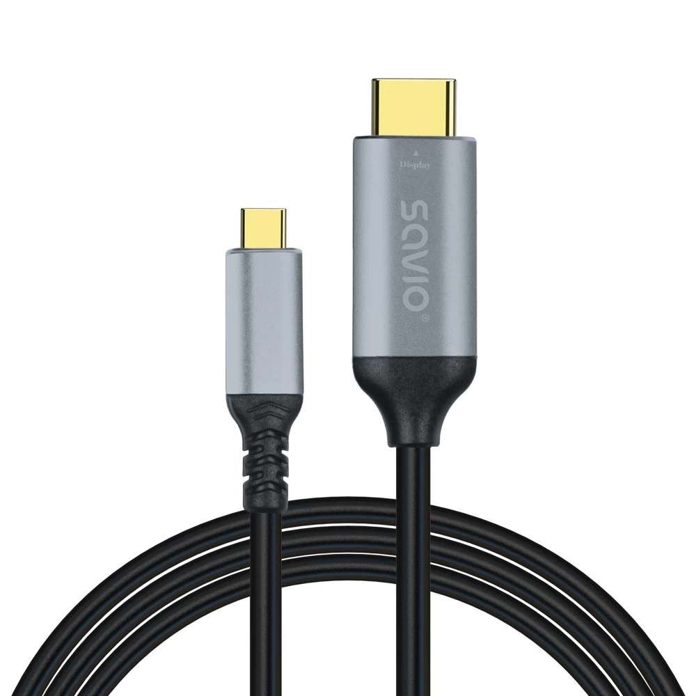 USB-C uz HDMI v2.0b kabelis