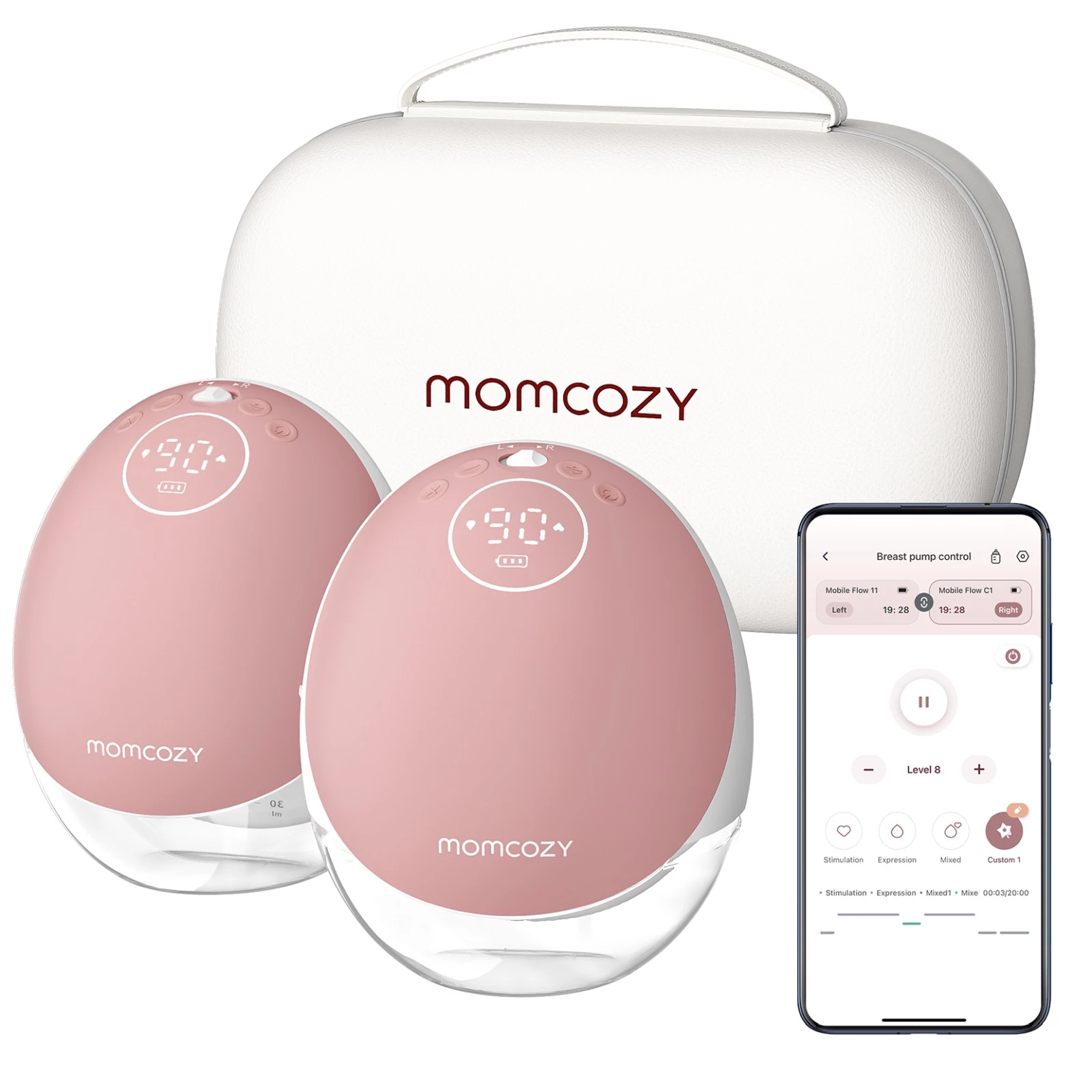 Momcozy M9 Divkāršs Elektriskais Krūts Sūknis
