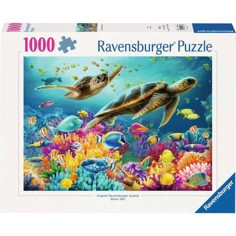 Puzle Ravensburger Blue Underwater World 1000