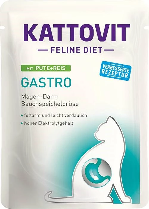 Slapjā kaķu barība KATTOVIT Tītars &