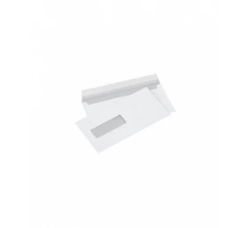 Aploksne ar logu (30x90 mm) kreisā