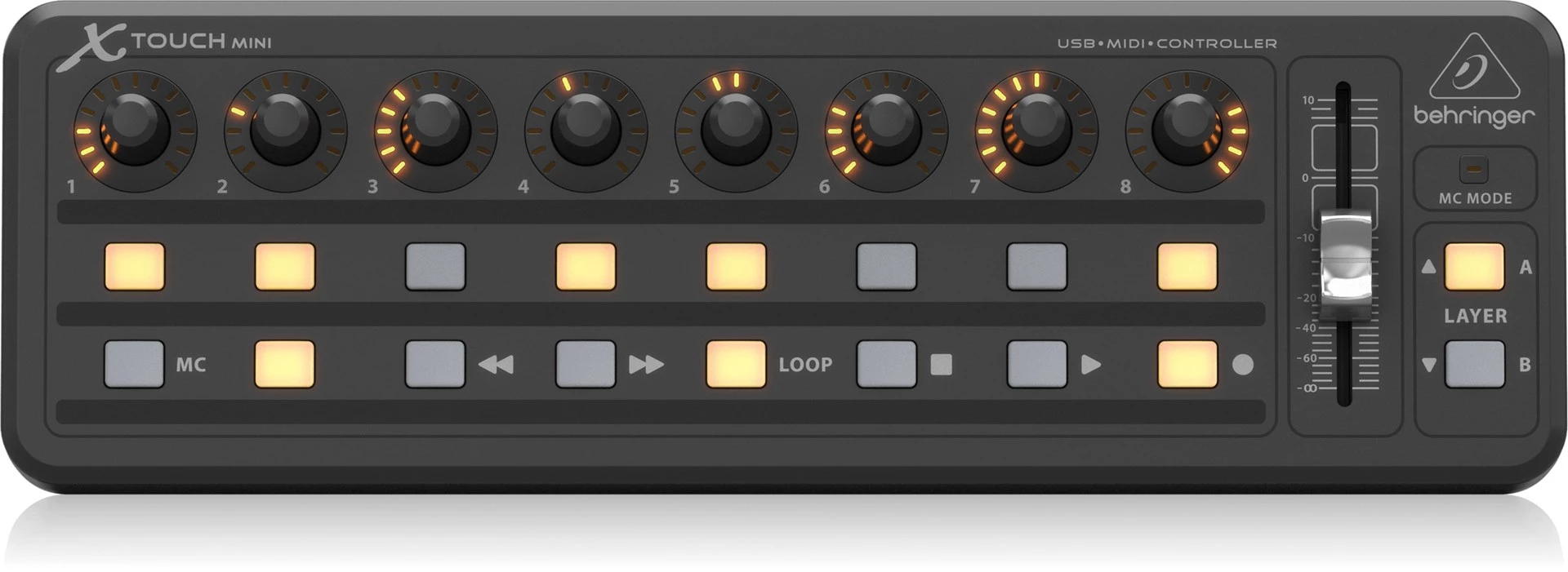 MIDI tastatūra USB Behringer X-TOUCH MINI
