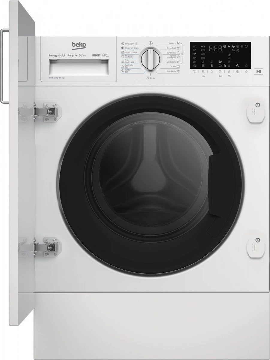 Veļas žāvētājs BEKO B5DBT68547W iebūvējamais, 8