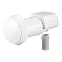 Wentronic Goobay Universal Single LNB, balts-pelēks