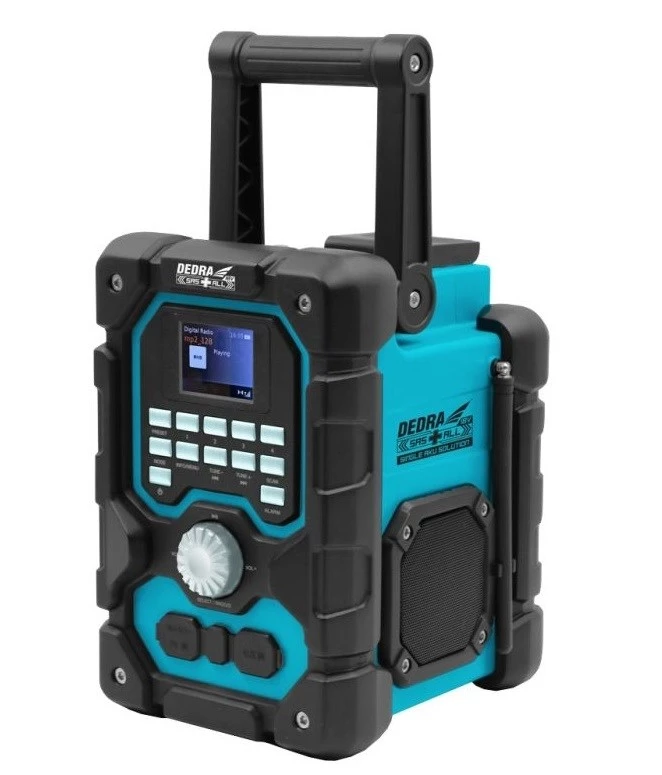 Bezvadu radio DAB+/FM Bluetooth 18V USB