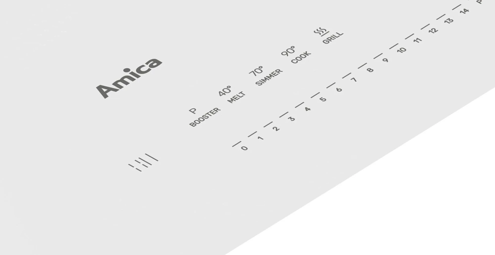 Indukcijas plīts virsma Amica PIDH6141PHTSUN 3