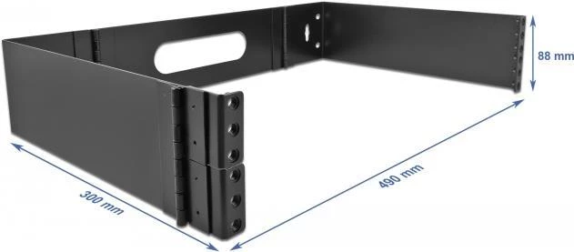 Rack pamatne DeLOCK 19 inch sienas