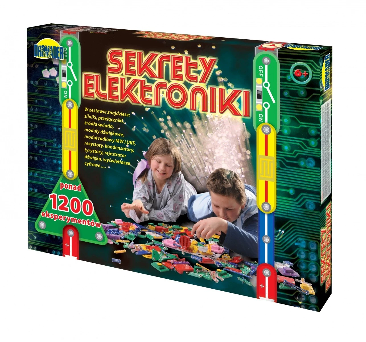 Dromader Sekrety Elektroniki, elektronikas komplekts –