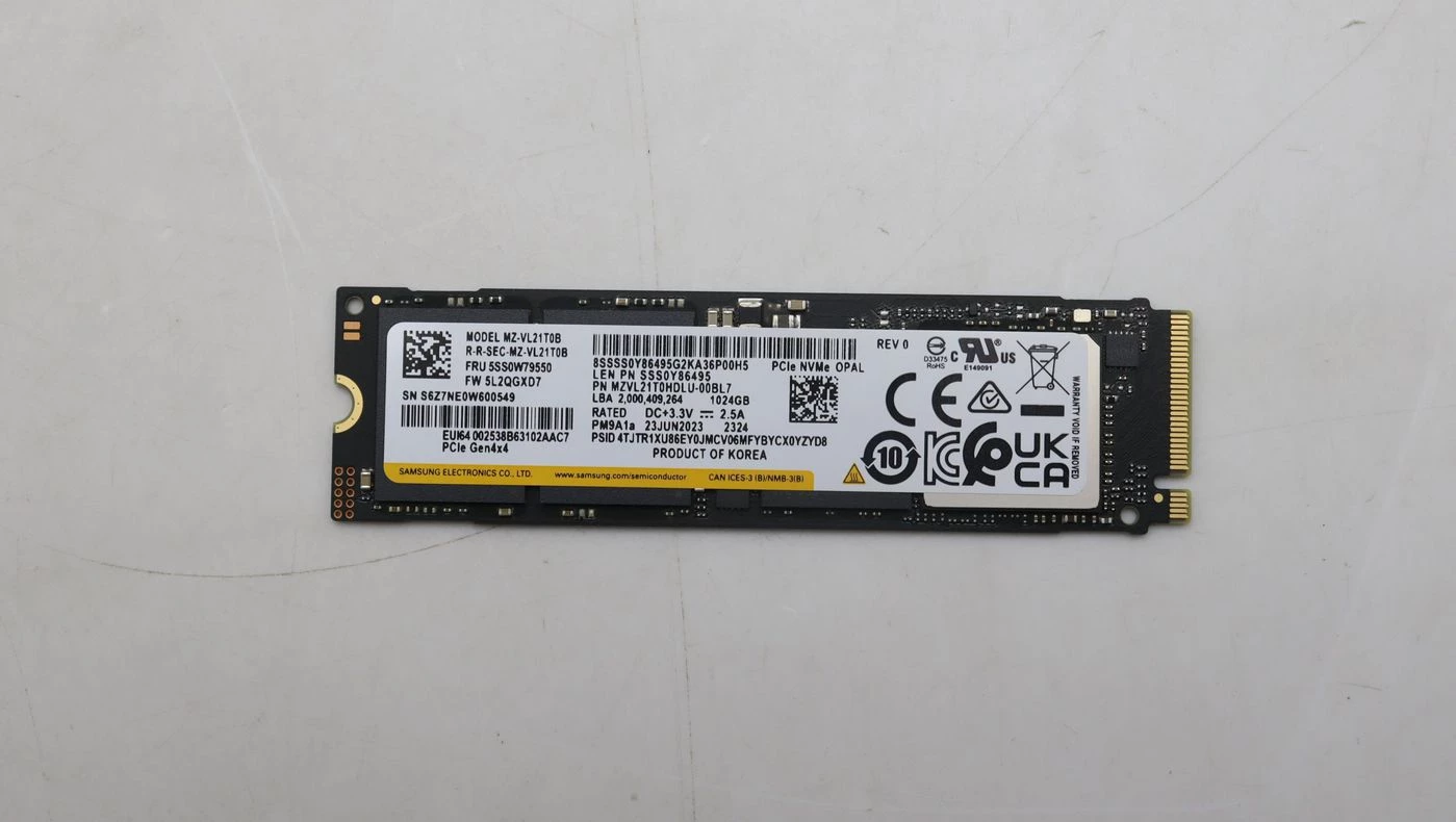 SSD Lenovo M.2 2280 PCIe