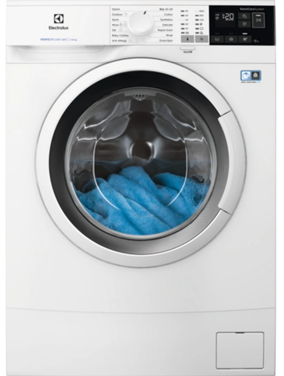 Veļas mazgājamā mašīna Electrolux SensiCare EW6SM404W