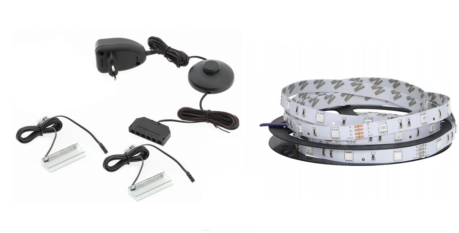 LED lentes gaismeklis cama meble QIU