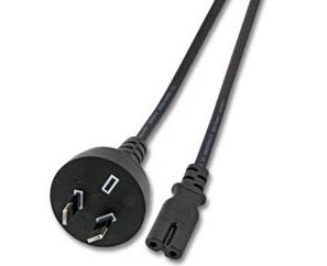 Microconnect PE030718AUSTRALIA strāvas kabelis melns 1