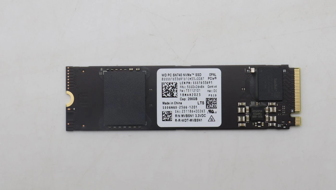 Lenovo 5SS0V26484 256GB SATA iekšējais SSD