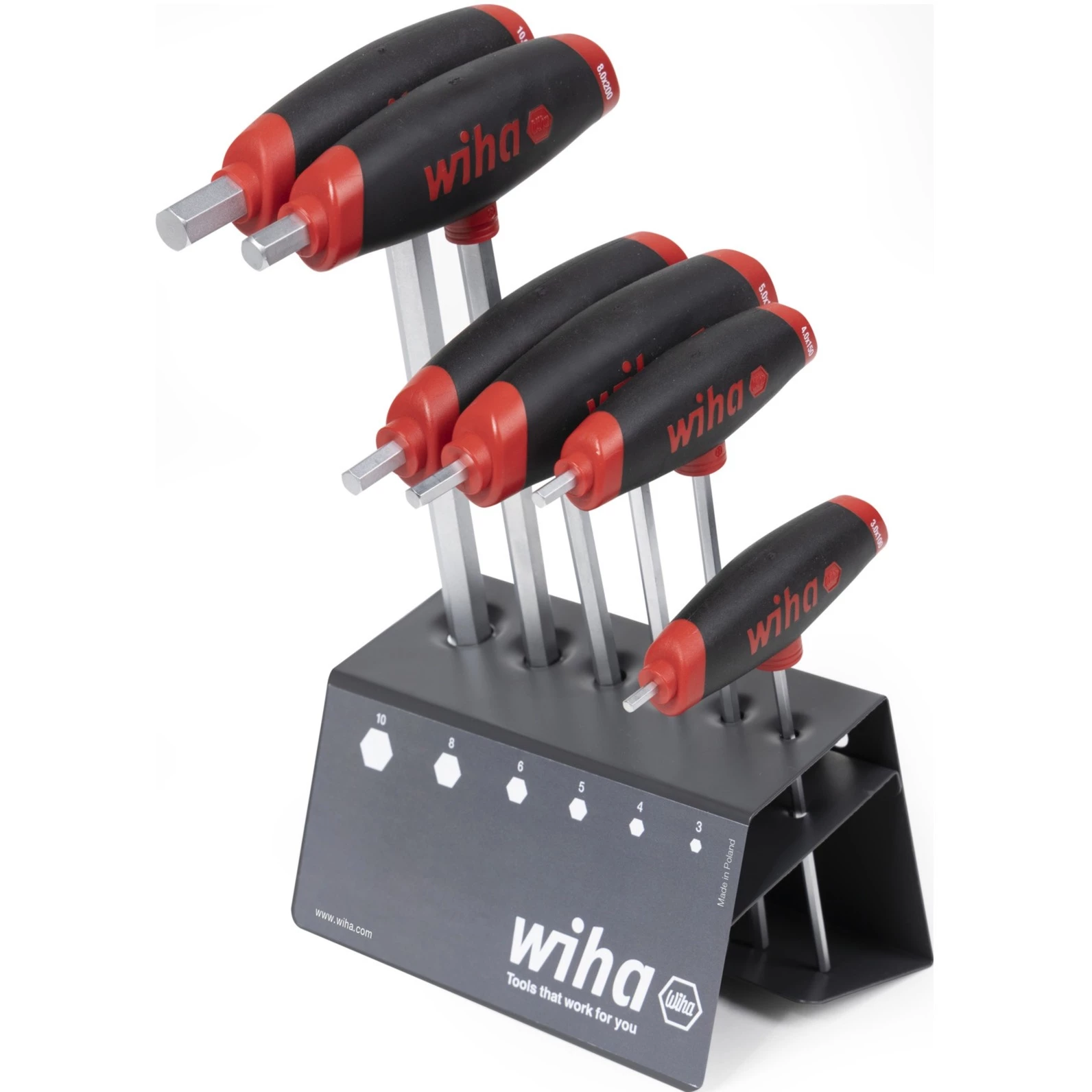 Wiha 45621 Piederums Melns