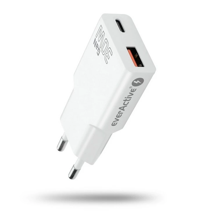 Universāls USB sienas lādētājs everActive SC-380Q