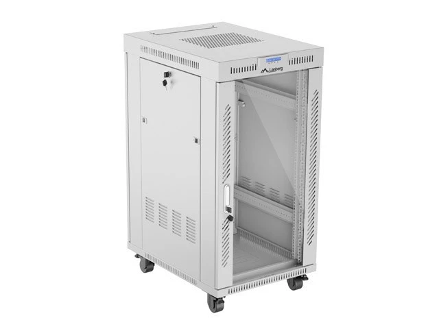 Rack skapis LANBERG FF01-6822-12SL 22U brīvi