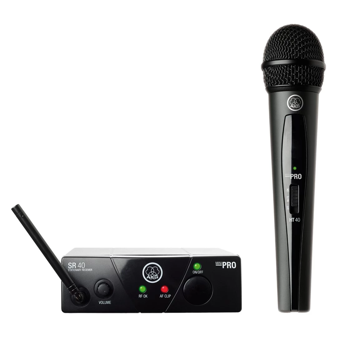 Bezvadu mikrofona komplekts AKG WMS40 Mini