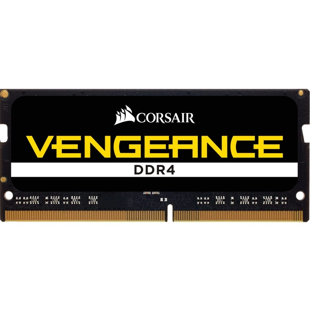 Corsair DDR4 SODIMM 8GB/2666 CL18 melna