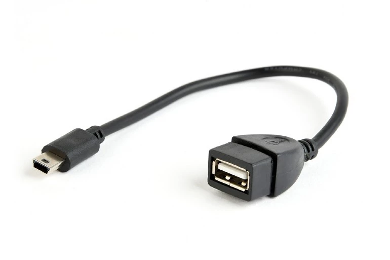 USB OTG kabelis Mini BM ->