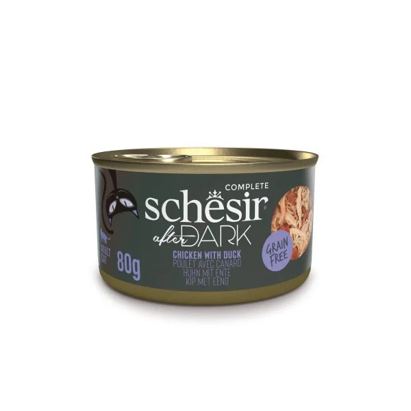 Slapjš kaķu barības buljons Schesir after