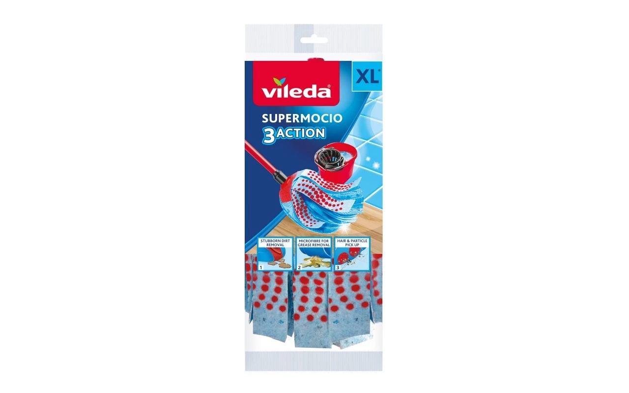 Mop Refill Vileda 3Action Velour XL