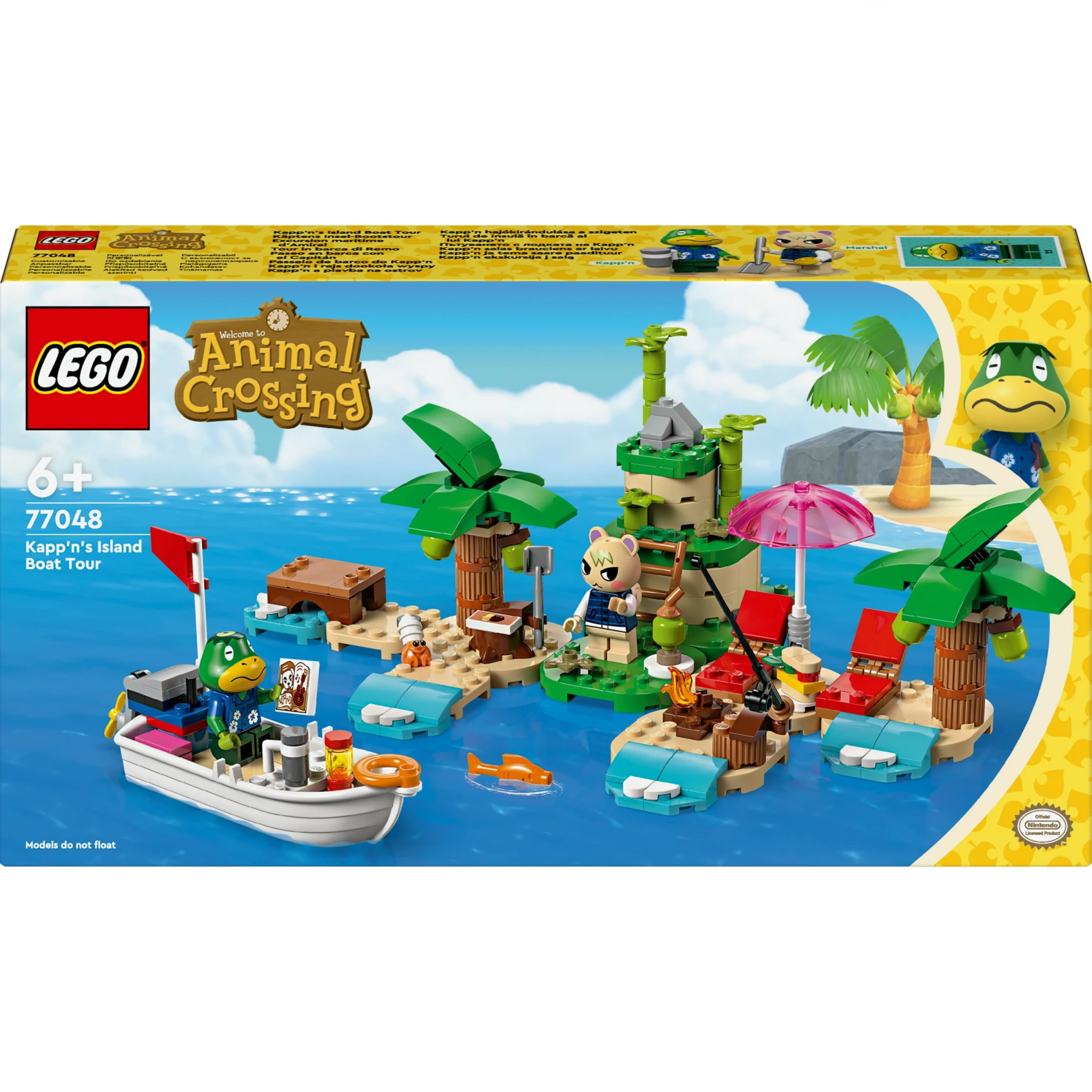 LEGO konstruktors 77048 Animal Crossing Laivu