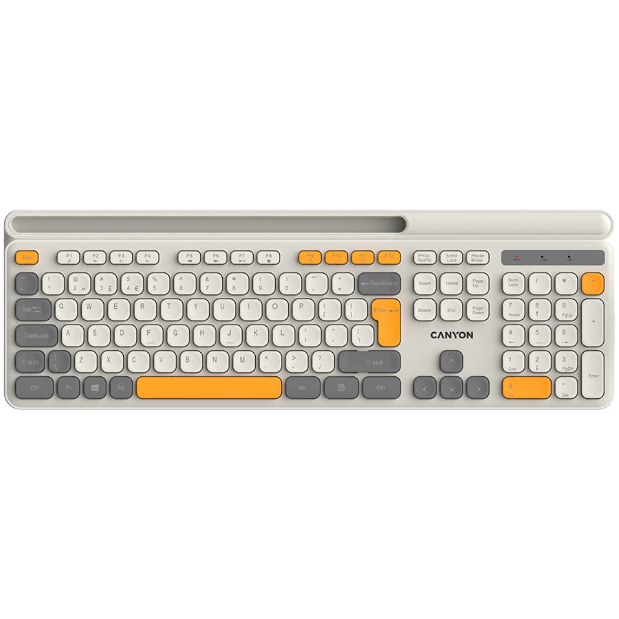 CANYON bezvadu tastatūra HKB-W03 EN AAA
