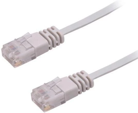 Microconnect V-UTP605-FLAT plakanais tīkla kabelis, pelēks