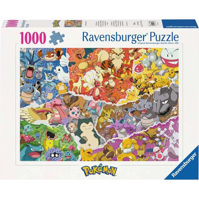 Puzle Ravensburger Colour puzzle 1000 gabali