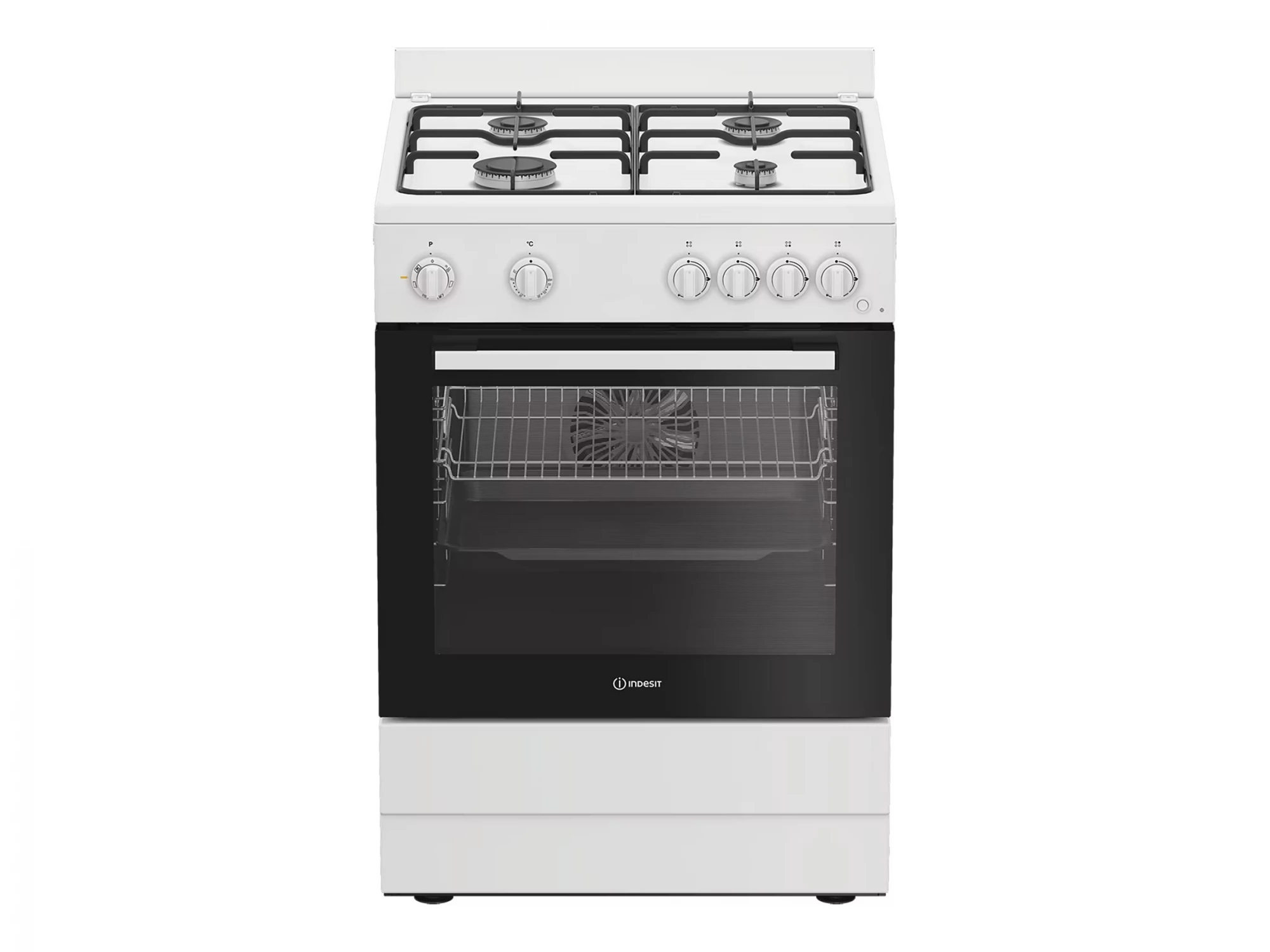INDESIT I6G5KCW Plīts ar gāzes virsmu