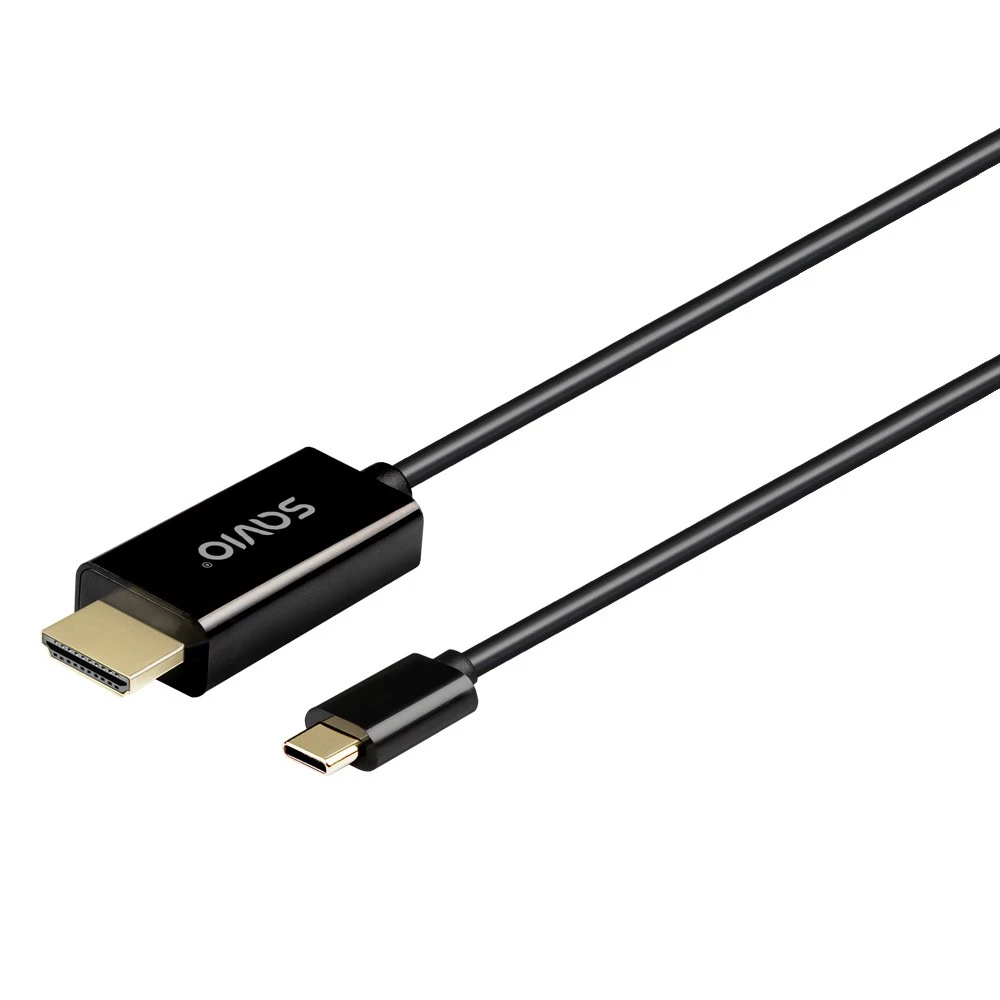 USB-C kabelis SAVIO CL-191 2 m