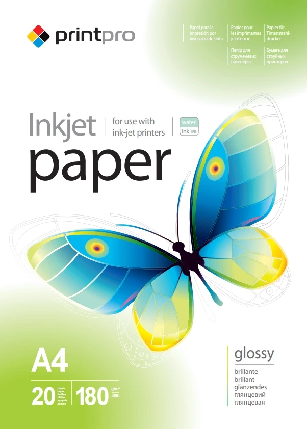 Fotopapīrs ColorWay PrintPro PGE180020A4 180 g/m²
