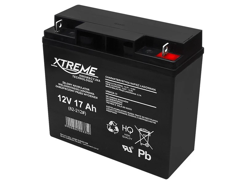 Gela akumulators 12V 17Ah XTREME